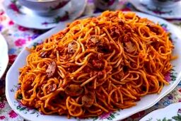 یک فاجعه/ فروش غذا به صورت لقمه‌ای/ عکس