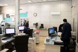 فعالیت کارمندان اداری در شرایط فعلی چگونه است؟/ عکس