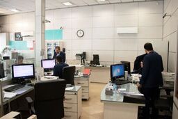 فعالیت کارمندان اداری در شرایط فعلی چگونه است؟/ عکس