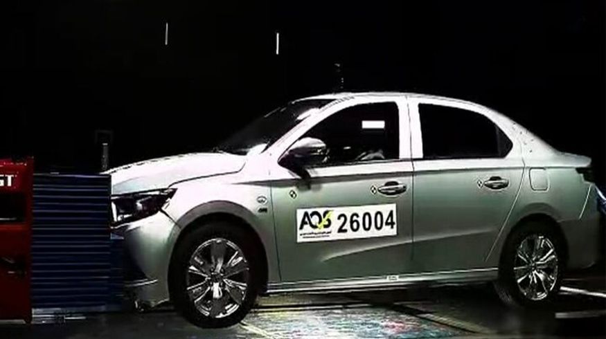 تست تصادف تارا توربو در ایران انجام شد / عکس و فیلم